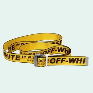 Off White Industrial Belt